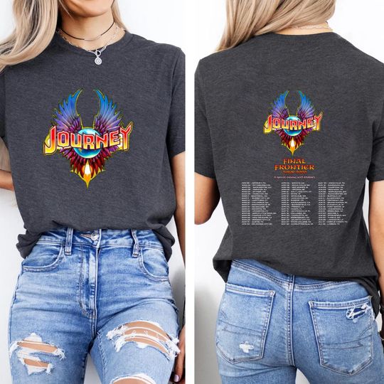 Discover Final Frontier Tour 2026 Shirts Journey Band shirt