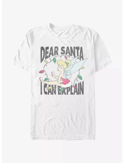 Discover Disney Toy Story Tinker Bell Dear Santa T Size S - 5Xl, Gift For Friends
