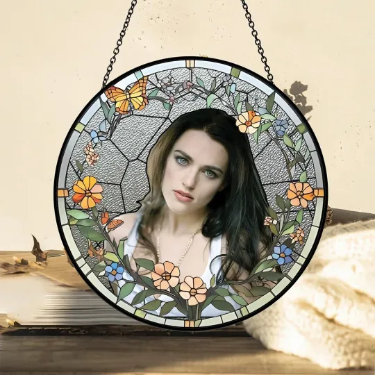 Discover Katie McGrath Stained Glass Suncatcher - Home Window Hanging Ornament