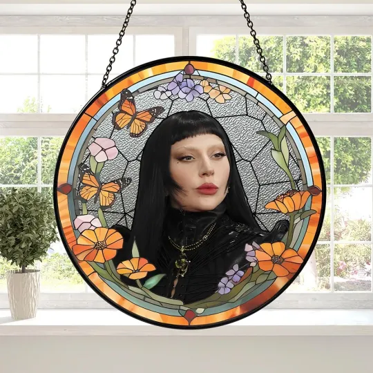 Discover Ld ga Stained Glass Suncatcher - Home Window Hanging Ornament