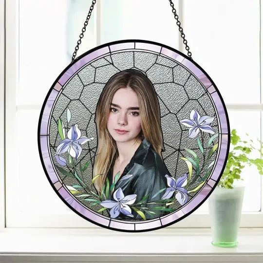 Discover Isabella Sermon Stained Glass Suncatcher - Home Window Hanging Ornament