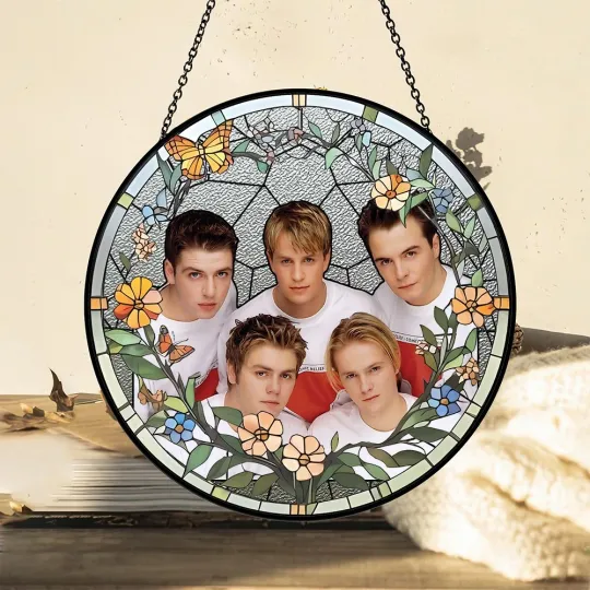 Discover Westlife Stained Glass Suncatcher - Home Window Hanging Ornament