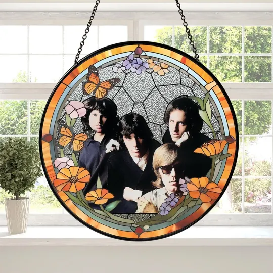 Discover The Doors Stained Glass Suncatcher - Home Window Hanging Ornament