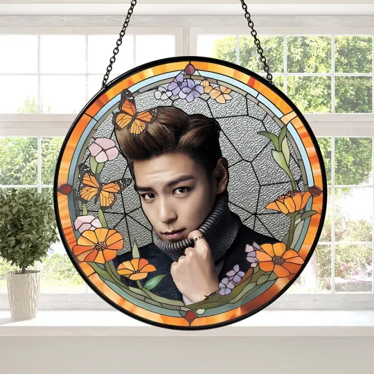 Discover T.O.P  Stained Glass Suncatcher- Home Window Hanging Ornament