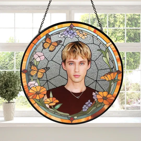Discover Troye Sivan  Stained Glass Suncatcher- Home Window Hanging Ornament