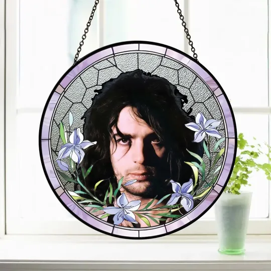Discover Syd Barrett Stained Glass Suncatcher - Home Window Hanging Ornament