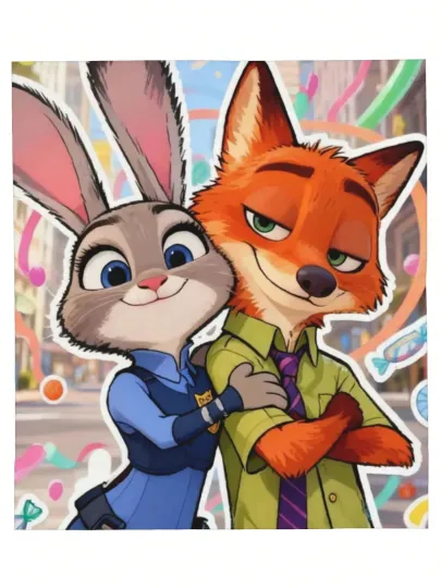 Discover Disney  Zootopia Loved By Blanket Cozy #7