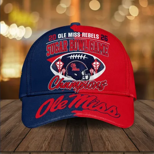 Discover Miss Rebels Football Classic Cap