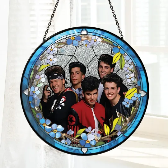 Discover NK on The Block Stained Glass Suncatcher- Window Hanging Ornament