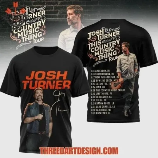 Discover Josh Turner This Country Music Thing Tour 2026 T-Shirt