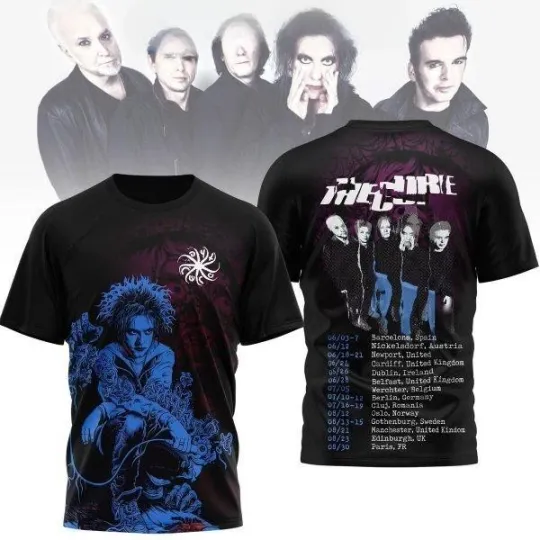The Cure Tour 2026 T-Shirt