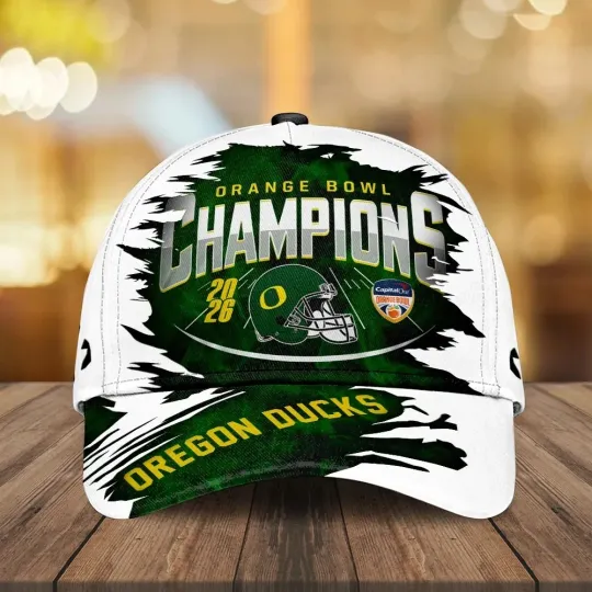 Discover Ducks Football Orange Bowl Champions Classic Cap