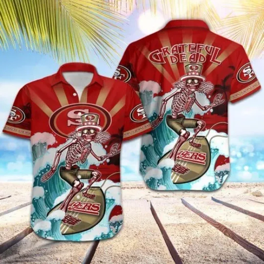 Discover Personalized San Francisco Football 49erss Team Hawaiian Shirt Unisex Adult