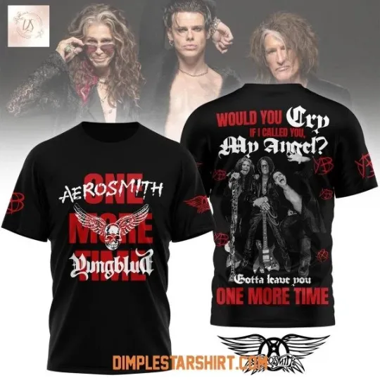 Aerosmith x Yungblud One More Time 3D T-Shirt