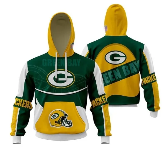 Discover Personalized Green Bay Football Team Packerss Hoodie Lightweight Adults S-5XL