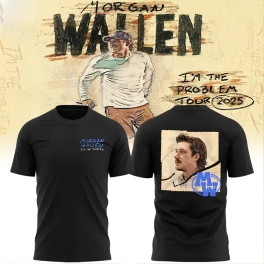 Discover Wallen Im The Problem Tour 2025 T-Shirt