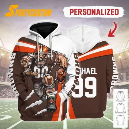 Discover Personalized Cleveland Football Team Brownss Hoodie