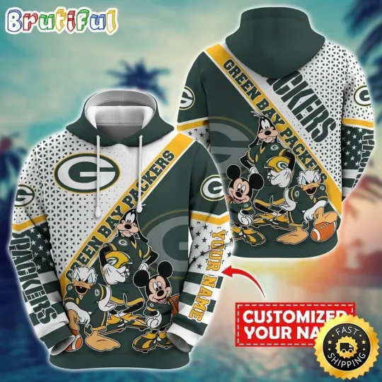 Discover Personalized Green Bay Football Team Packerss Hoodie Lightweight Adults S-5XL