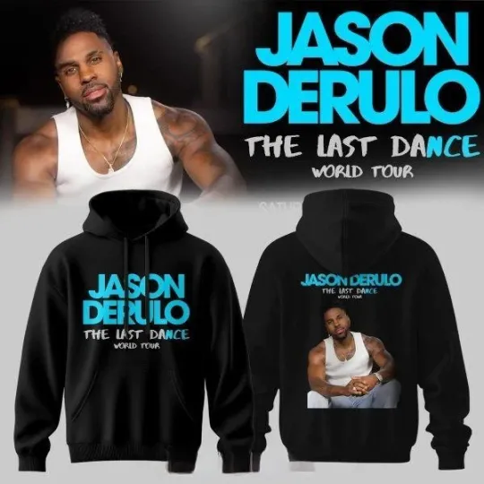 Discover Derulo Last Dance World Tour 2026 Hoodie
