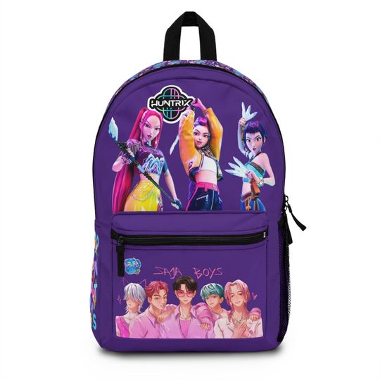 Discover I Purple You Kpop Demon Hunters Backpack | Saja Boys & Huntrix Fans