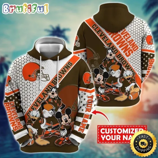 Discover Personalized Cleveland Football Team Brownss Hoodie