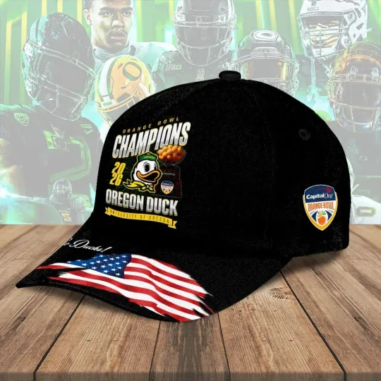 Discover Ducks Football 2026 Orange Bowl Champions Classic Cap