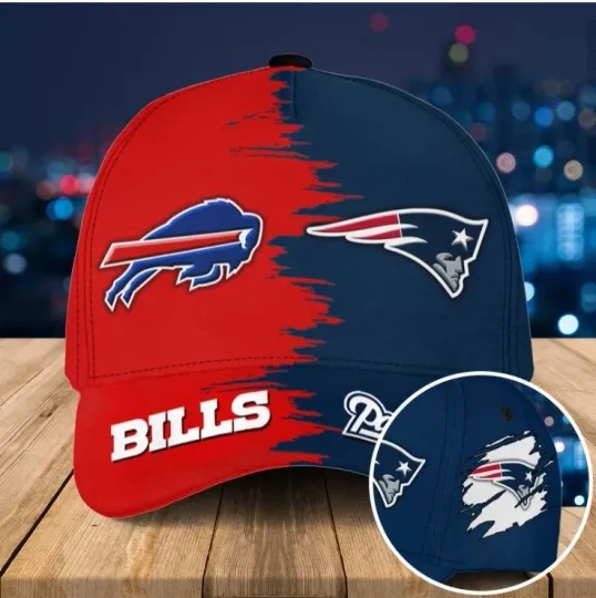 Discover Patriots x Bills Classic Baseball Cap