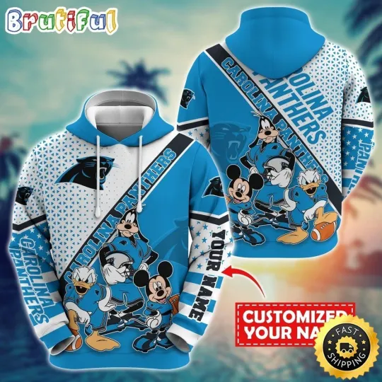 Discover Personalized Carolina Football Team Pantherss Hoodie