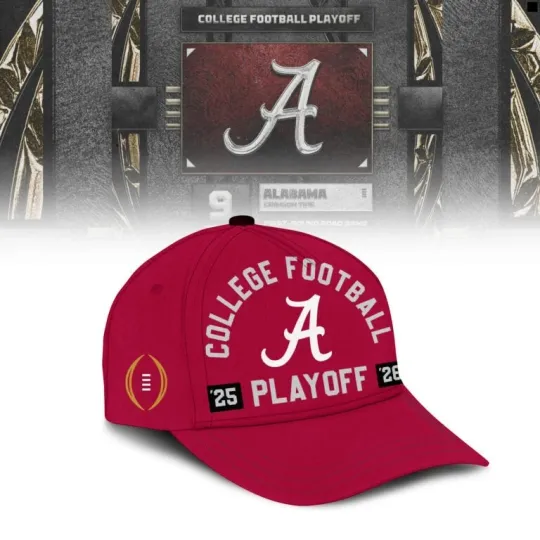 Crimson Tide 2025-26 College Football Playoff Limited Edition Classic Baseball Cap