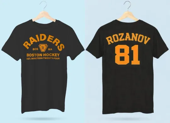 Discover Raiders Hockey T-Shirt Rozanov Shirt Unisex Cotton Tee Size S-5XL