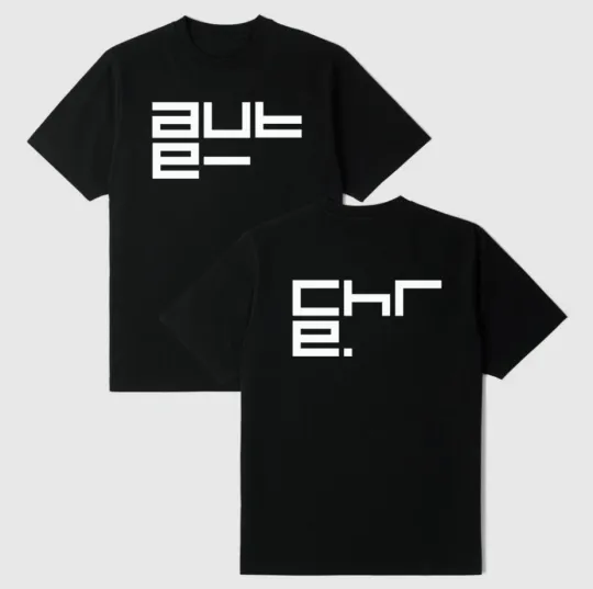 Discover Autechre NTS Sessions Black Double Sided T-Shirt