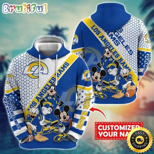 Discover Personalized Los Angeles Football Team Ramss Hoodie