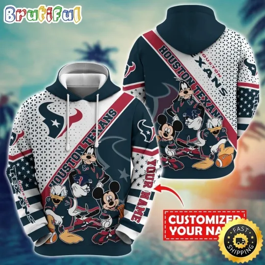 Discover Personalized Houston Football Team Texanss Hoodie