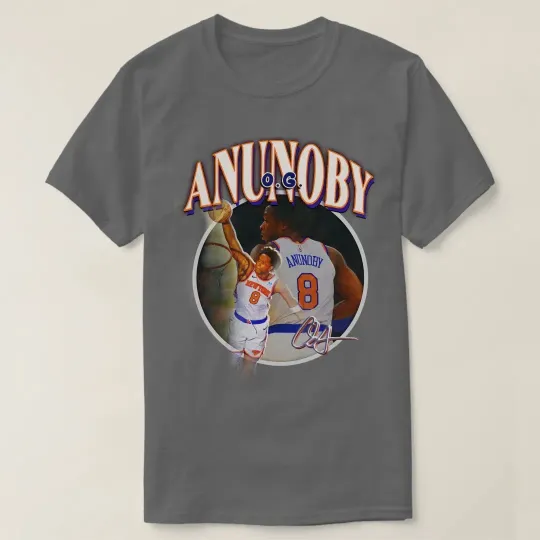 Discover Anunoby New York Basketball Jersey T-Shirt