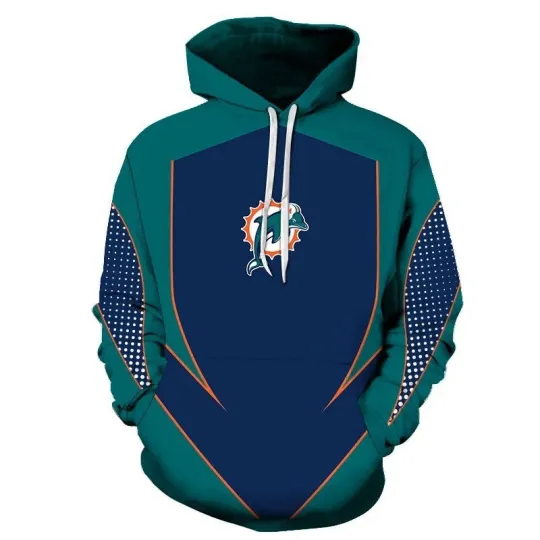 Discover Miami Football Team Dolphinss Hoodie
