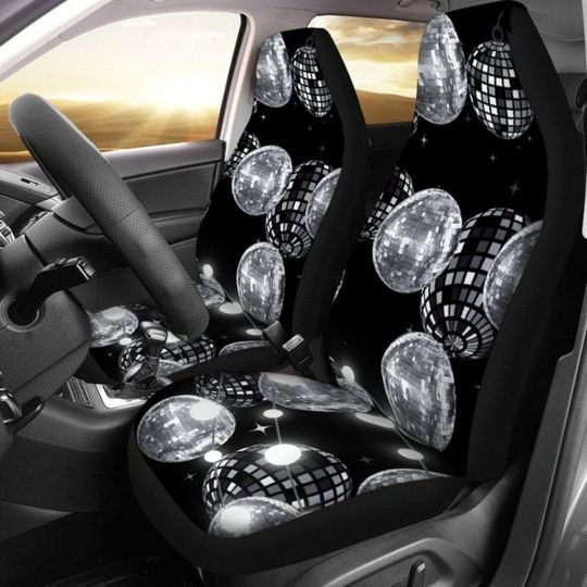 Discover Disco Ball Car Seat Cover  2 pcs