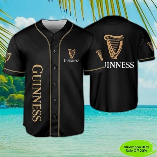 Discover Guinness Beer Baseball Jersey, Guinness Jersey Shirt, Guinness Baseball Shirt, Family Baseball Shirt, Best Gift Ever