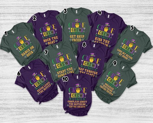 Discover Most Likely To Mardi Gras Cruise Matching Shirts/Mardi Gras Cruise Squad Shirt/Mardi Gras Party Shirt/Mardi Gras Carnival/Cruise Tee OHYZ07
