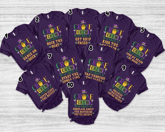 Discover Most Likely To Mardi Gras Cruise Matching Shirts/Mardi Gras Cruise Squad Shirt/Mardi Gras Party Shirt/Mardi Gras Carnival/Cruise Tee OHYZ07