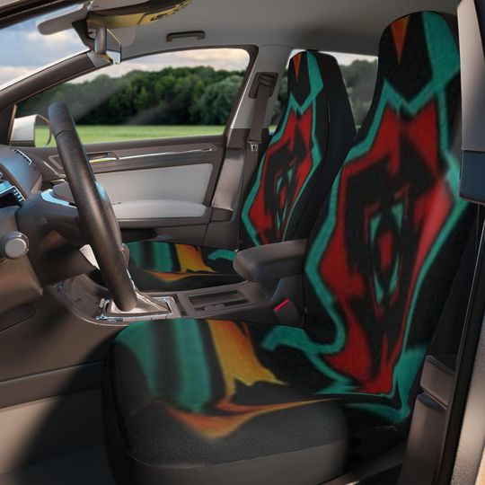 Discover Waterproof Car Seat Covers Set | Universal & Custom Floral Leather Car Seat Covers | Cute Pet Kids Designs | Durable Protection