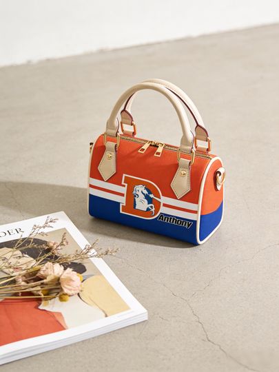 Discover Broncos Sling Bag - Custom Name HandBag - women football gift