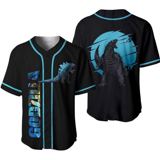 God zilla Baseball Jersey, god zilla Jersey Shirt, love god zilla Baseball Shirt, god zilla lover Family Baseball Shirt, Best Gift Ever