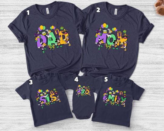 Discover Disney Mardi Gras 2026 shirt/Personalized Disney Gras Family shirts/Carnival parade Party shirt/Fat Tuesday shirts/Disney shirt OHO106