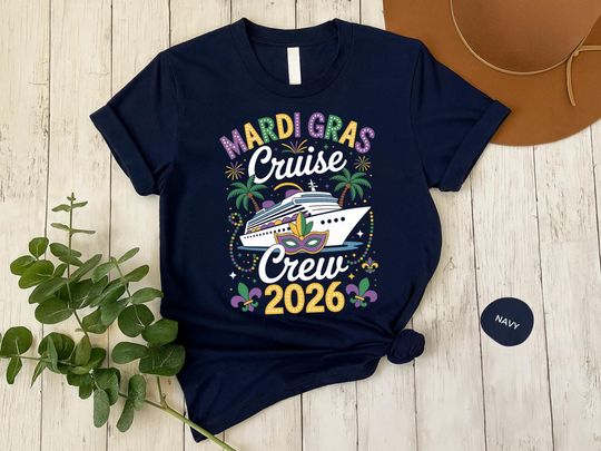 Discover Mardi Gras Cruise Shirt 2026  Cruise Crew Carnival Tee