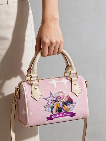 Discover Kpop Demon Hunters Crossbody Bag - PU Leather Handbag - give her christmas gift