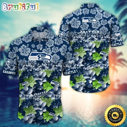Discover Seattle Football Team Seahawks Hawaiian Shirt