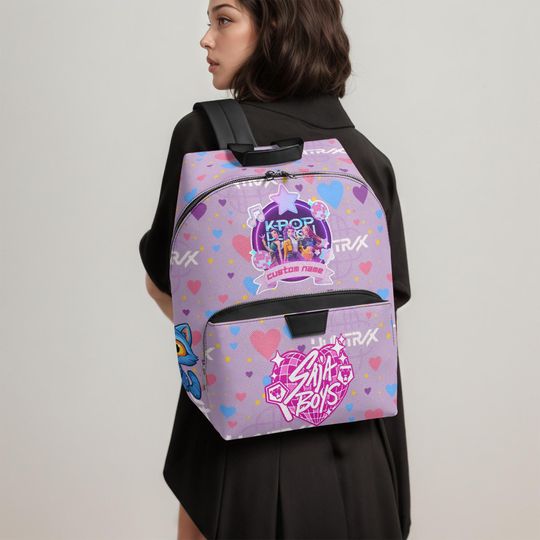 Discover KPOP Demon Hunters Backpack | Huntrix Bookbag for Girls | KPOP fan gifts