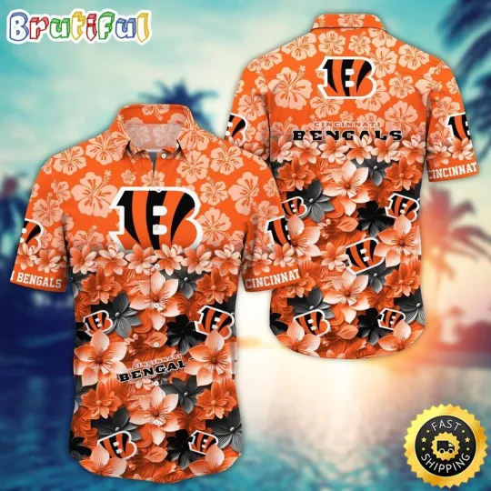 Discover football Cincinnati Bengals Hawaiian Shirt Trending Summer