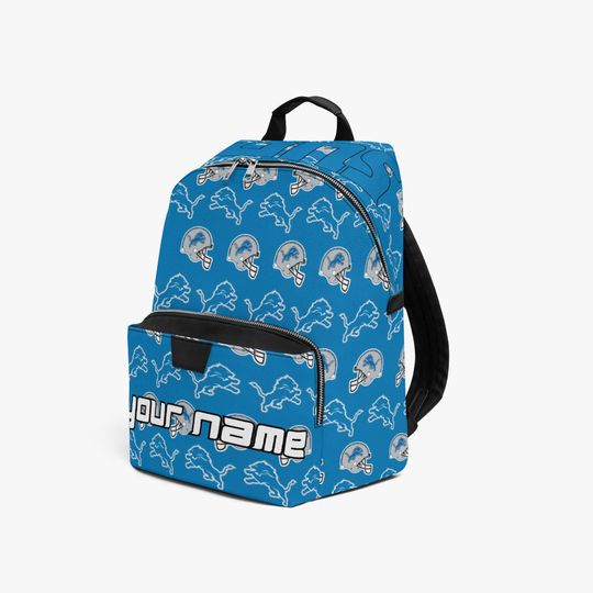 Discover Custom Football Backpack - Personalized Name Fan Style Bag - Game Day Spirit Gift