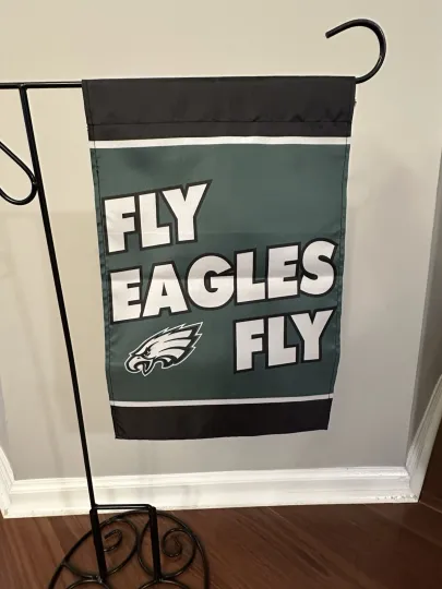 Discover Philadelphia Eagles Garden Flag Double Sided Fly Eagles Fly Premium Yard Flag